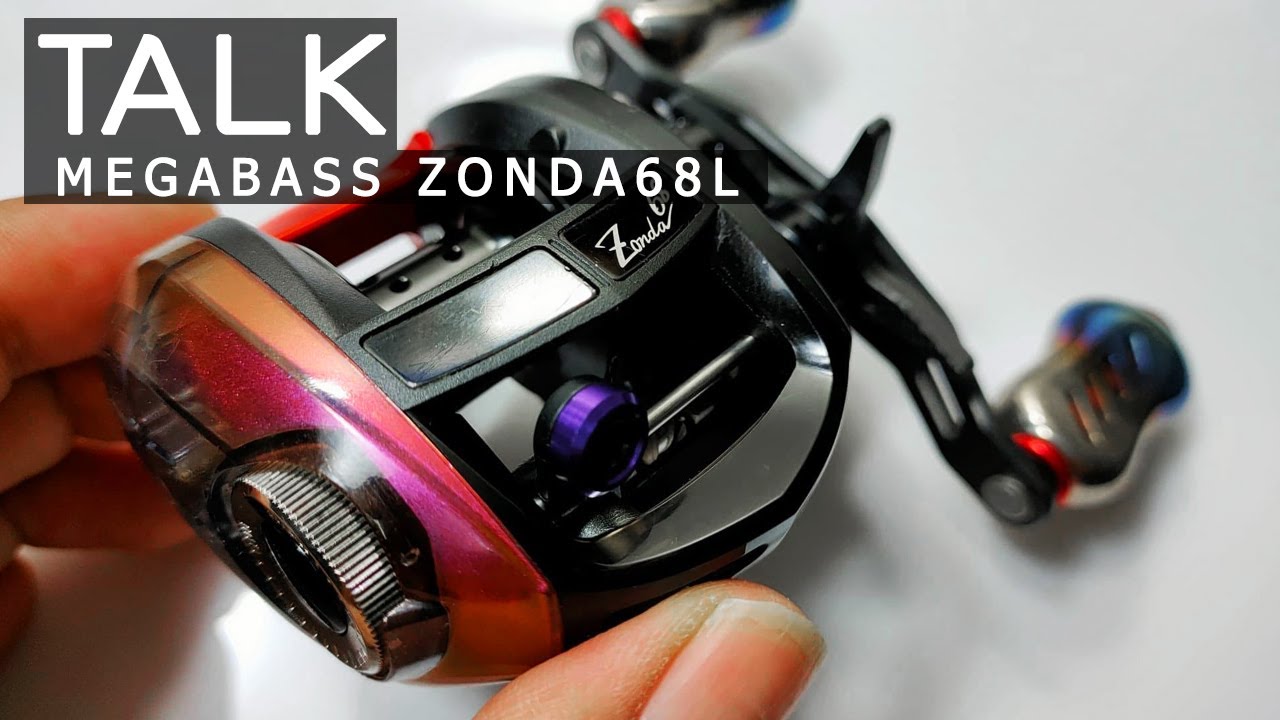 吉*様 Zonda 68 左ハンドル ベイトリール Megabass Zonda HEDGEHOG 68