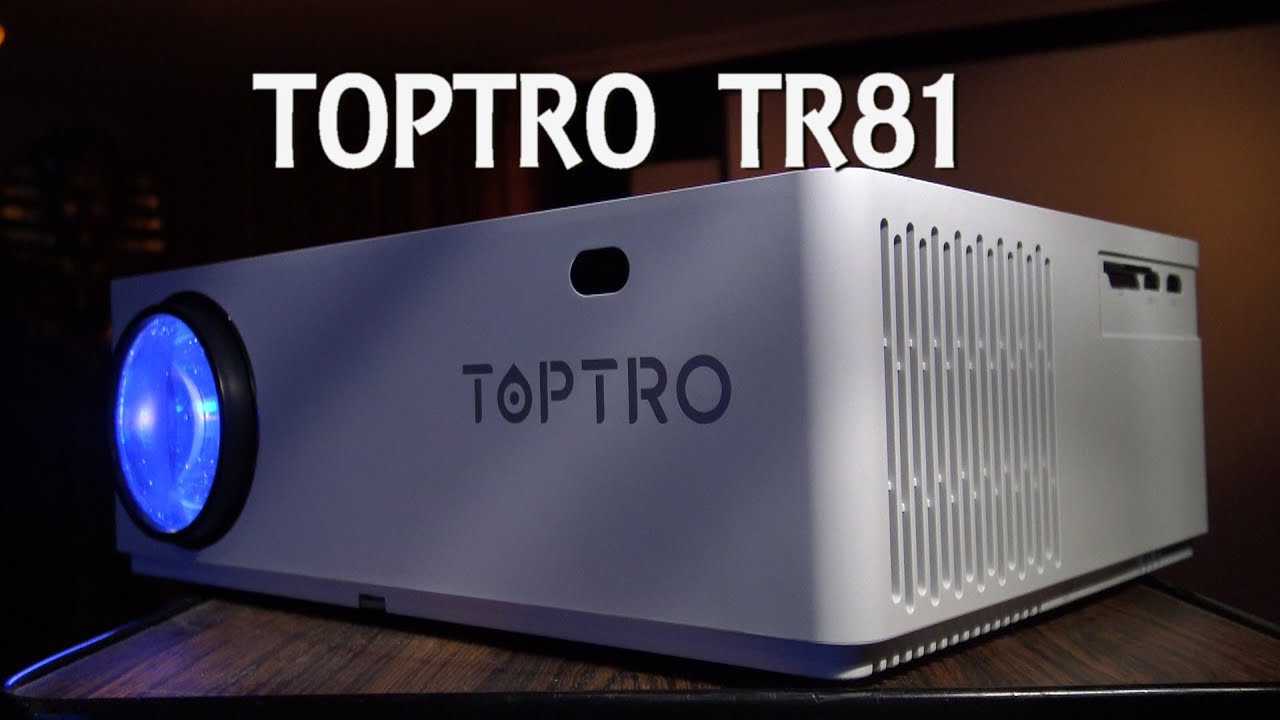 TOPTRO TR81 Home movie projector - YouTube