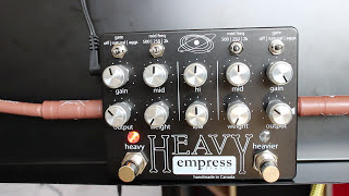 Empress Effects Heavy | brutal dual-channel distortion - YouTube