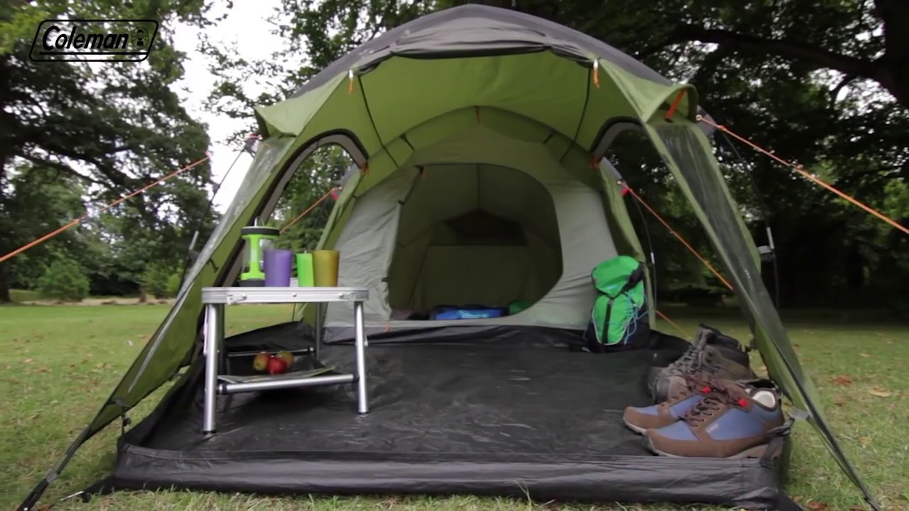 Coleman® Tasman 3 Plus Family Camping Tent - EN - YouTube