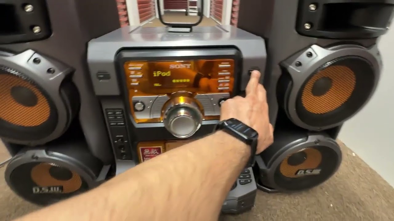 Sony Muteki LBT-ZX66i Stereo 560W 5 Disc Changer Music System