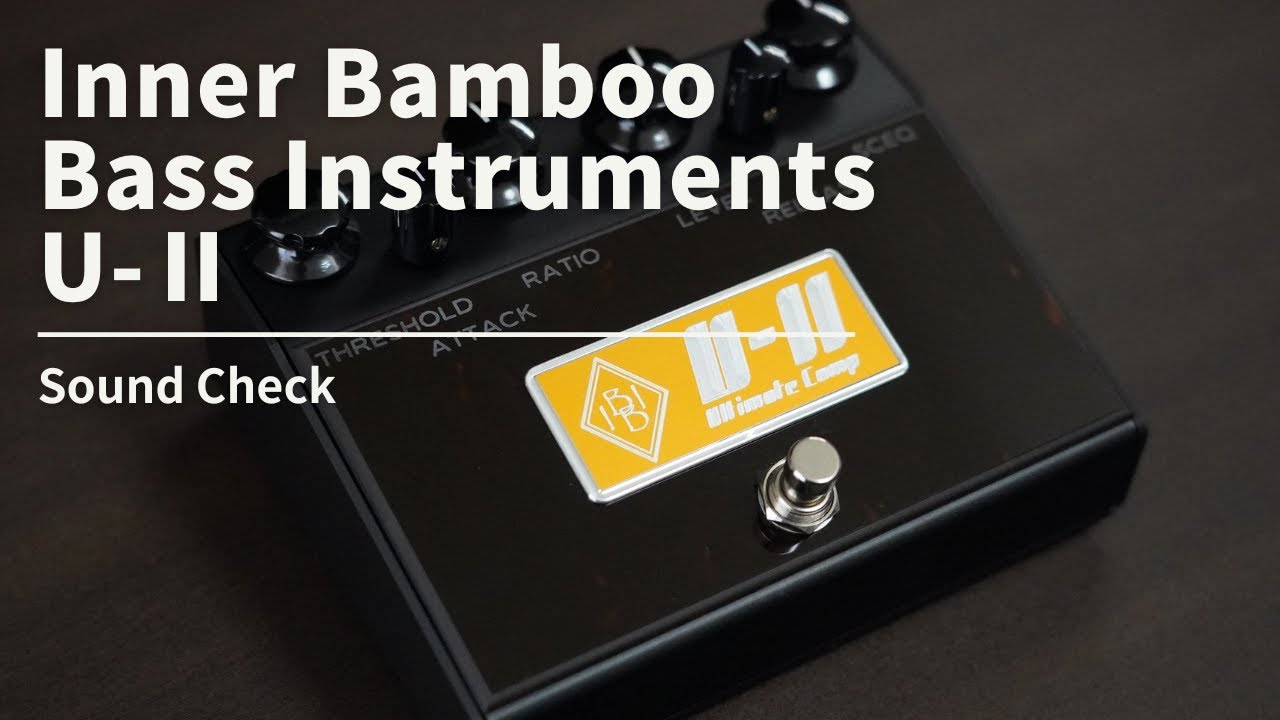 High-end bass preamp: Inner Bamboo Bass Instruments B-II Bass