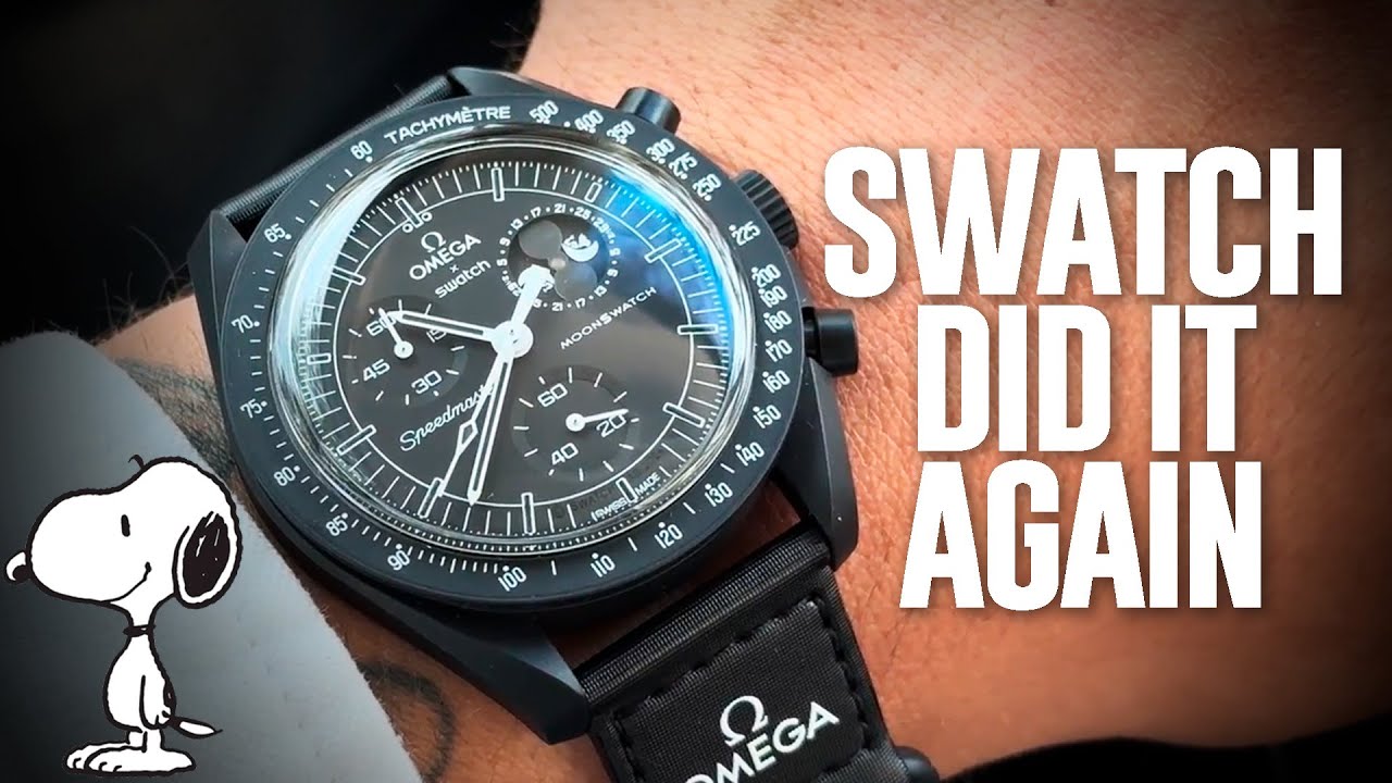 Swatch x Omega Snoopy | Swatch did it again and it is clearly the