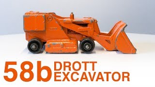Matchbox 58b Drott Excavator - Full Restoration - YouTube