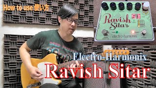 Ravish Sitar - Electro Harmonix - how to 使い方 - YouTube