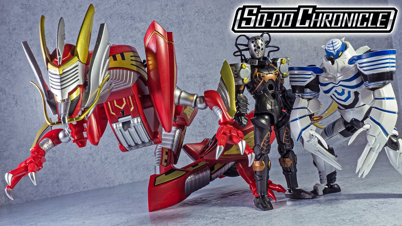 SO-DO] A deca-dragon and a cricket cyborg that transform into