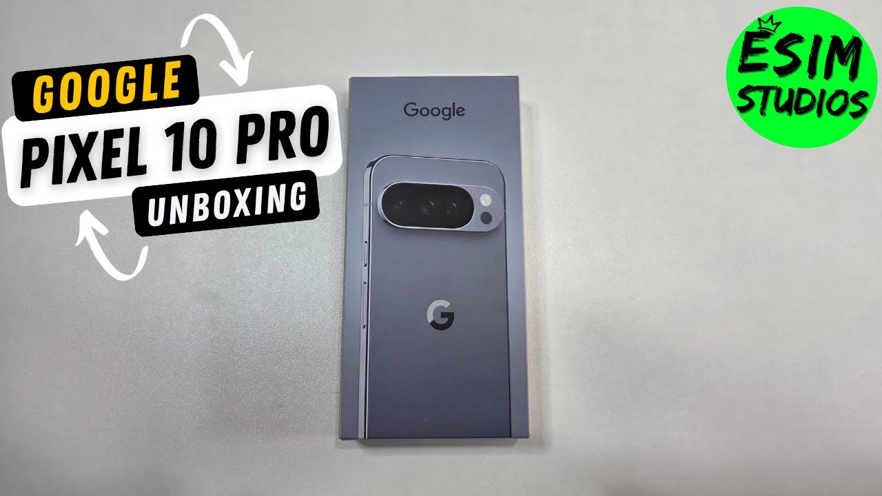 Google Pixel 10 Pro Unboxing - MoonStone 256gb Review - YouTube