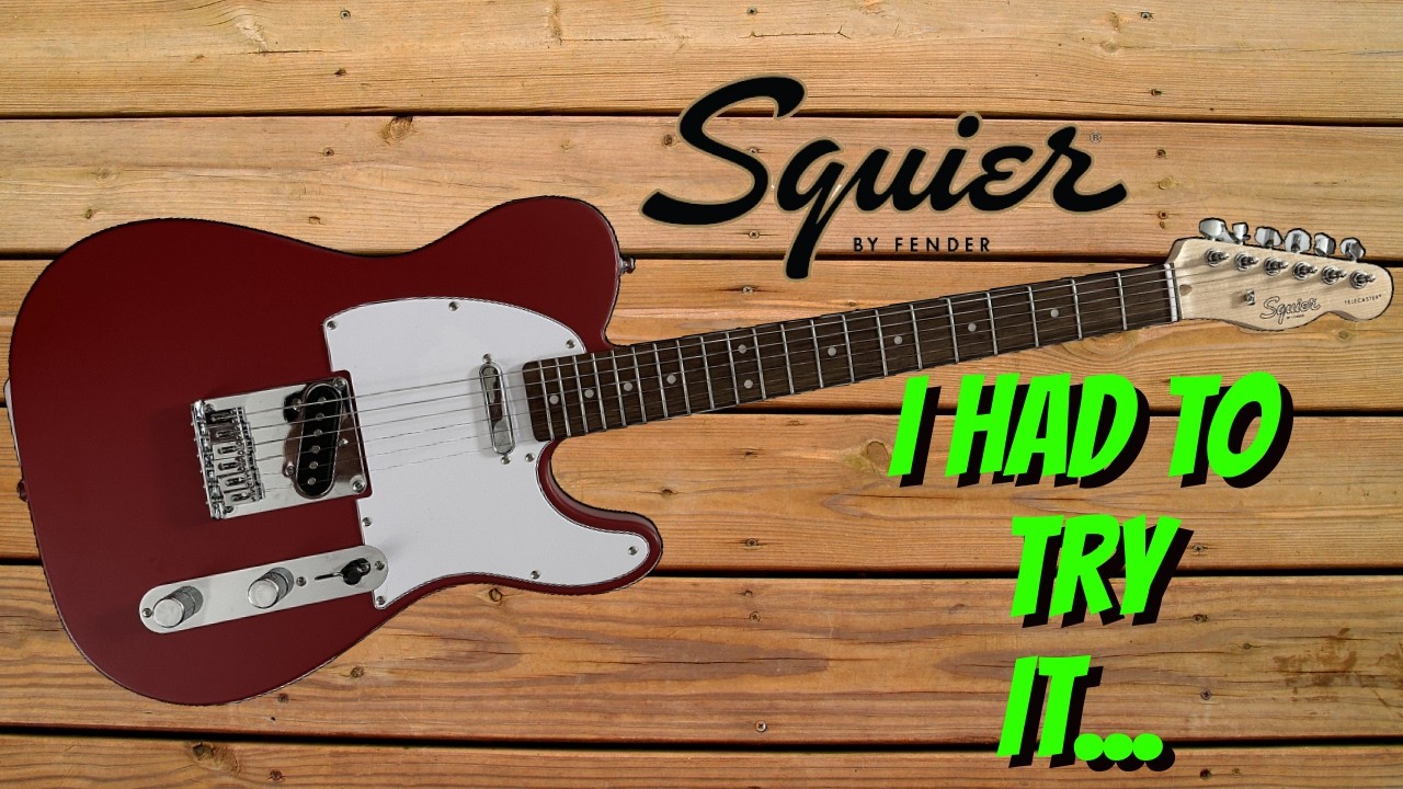 NEW Fender (Squier) Debut Telecaster - BEST Budget Telecaster