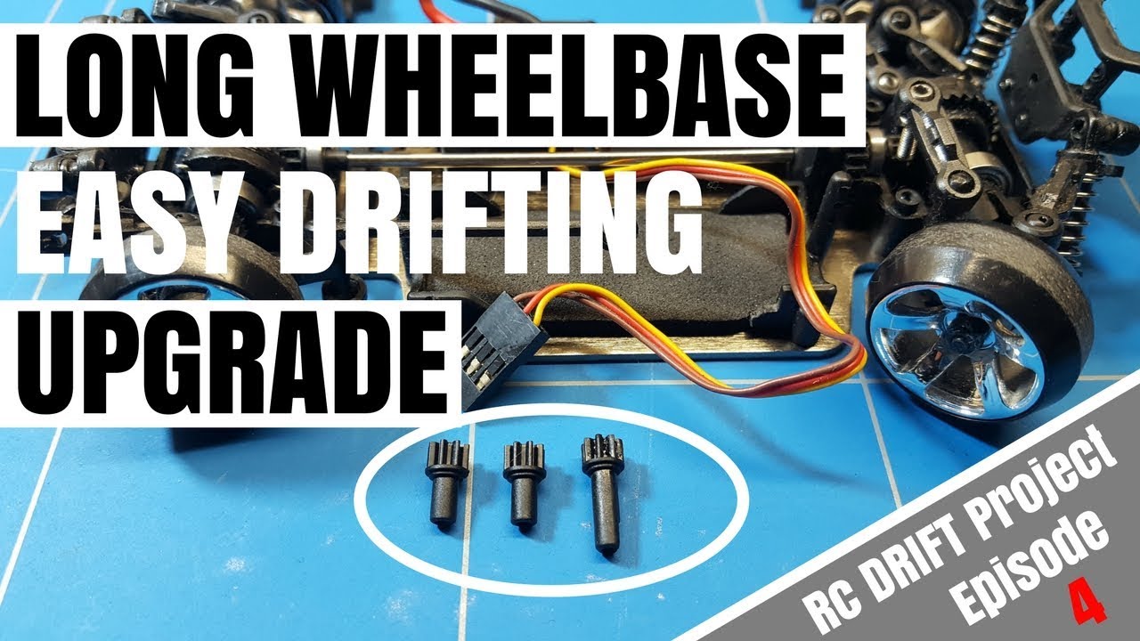 Wltoys K989 1 28 Rc Drift Project EP4 Long Wheel Base Pinion Gear