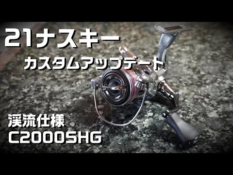 21 Nasky C2000SHG Custom [Reel Custom] - YouTube
