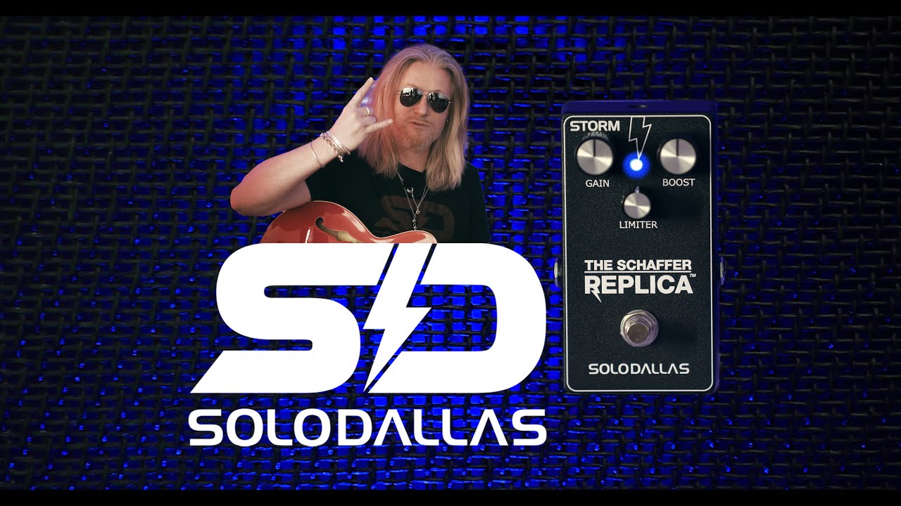 ⚡️ SoloDallas STORM Schaffer Replica pedal ⚡️ - YouTube