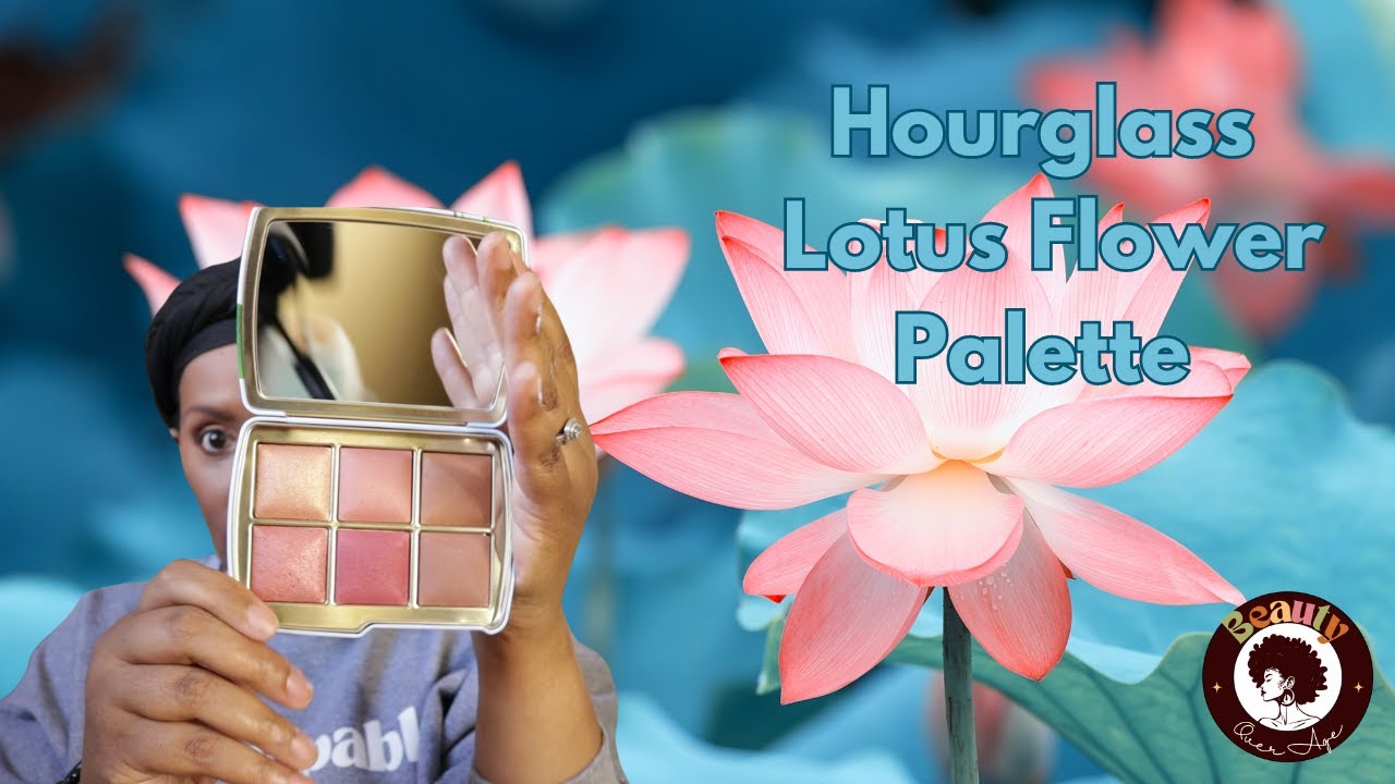 Hourglass Ambient Lighting Palette - Lotus Flower Palette on Dark