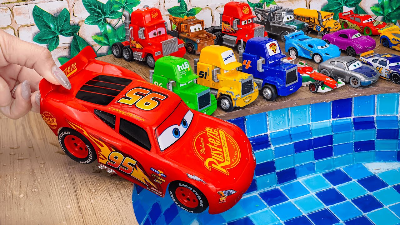 Disney Pixar Cars Unboxing Review | Disney Pixar Cars Track