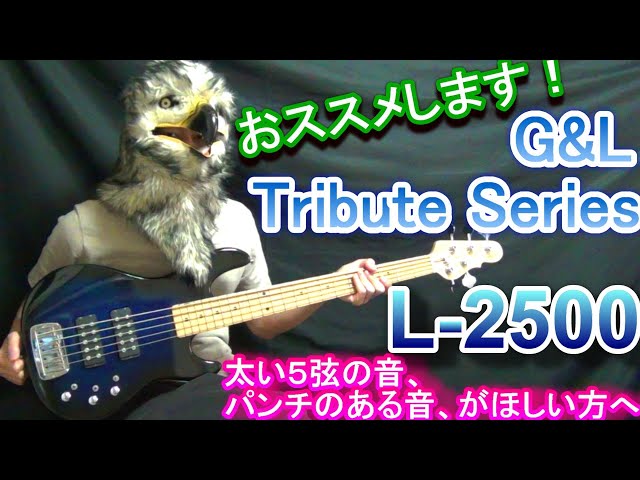 重厚な5弦ベース！】G&L Tribute L-2500 2010年製 をレビューします