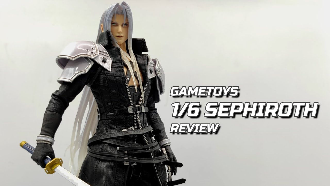 REVIEW] GAMETOYS - 1/6 SEPHIROTH FF7 REMAKE - YouTube