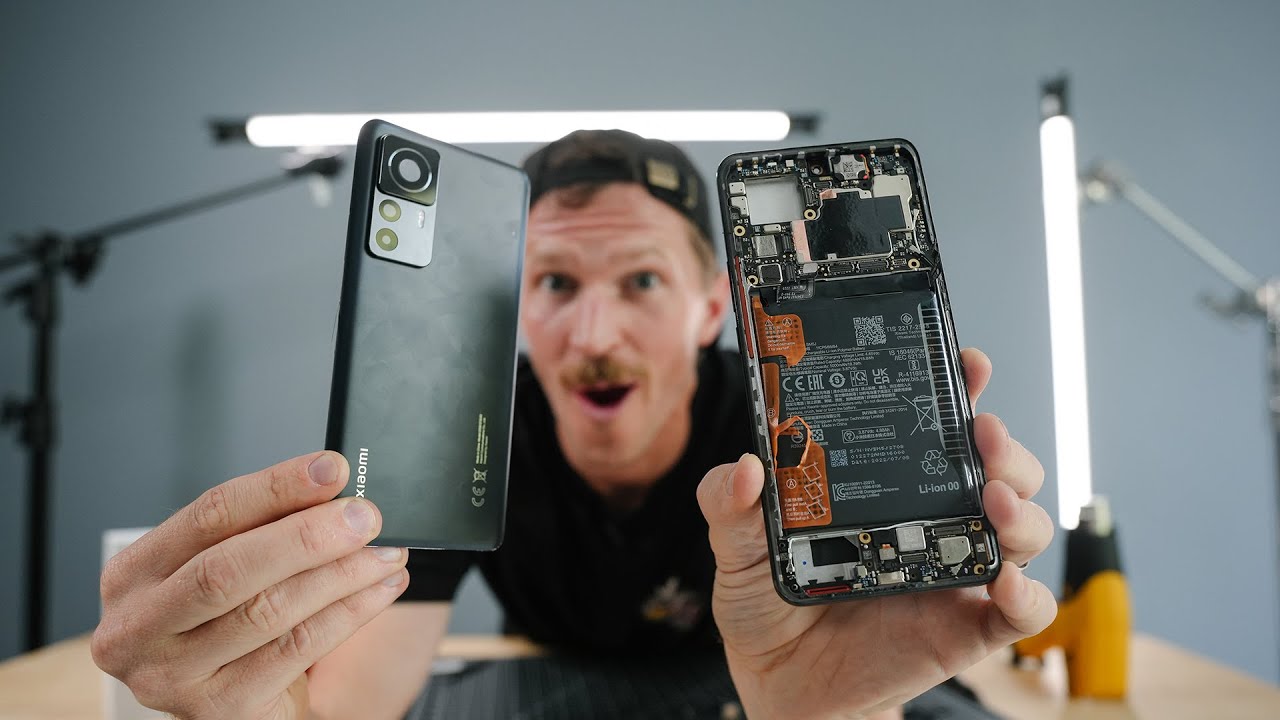 Xiaomi 12T Pro Camera TEARDOWN!! I've Always Wanted To Try This