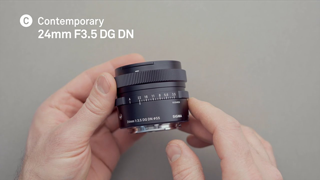 SIGMA I series 24mm F3.5 DG DN | C in 2 minutes! - YouTube