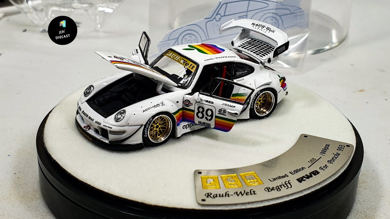 Porsche 993 RWB Apple Computer by PGM Private Goods Model