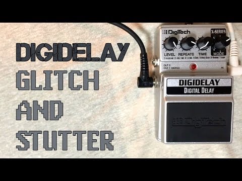 Digitech X-Series Digidelay Digital Delay - YouTube