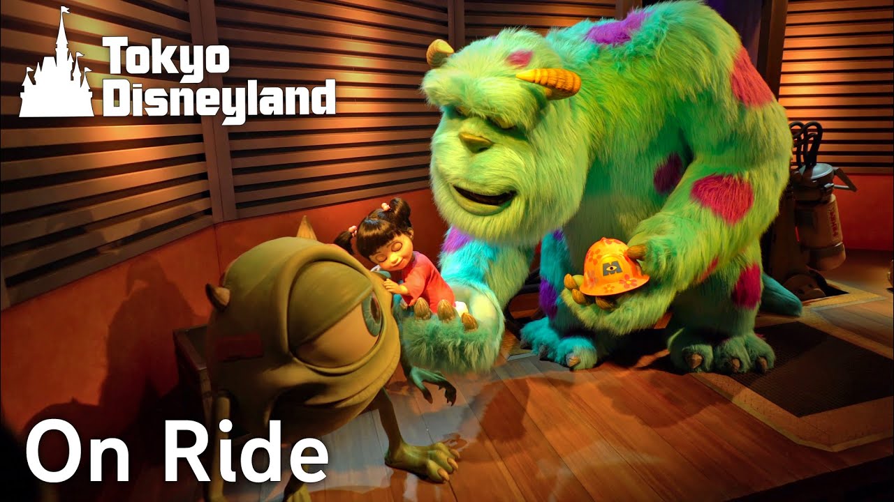 モンスターズインク ブランケット ride & go seek 4K-On Ride