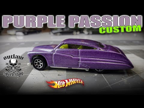 Custom Mercury Lead Sled | Hot Wheels | Purple Passion - YouTube