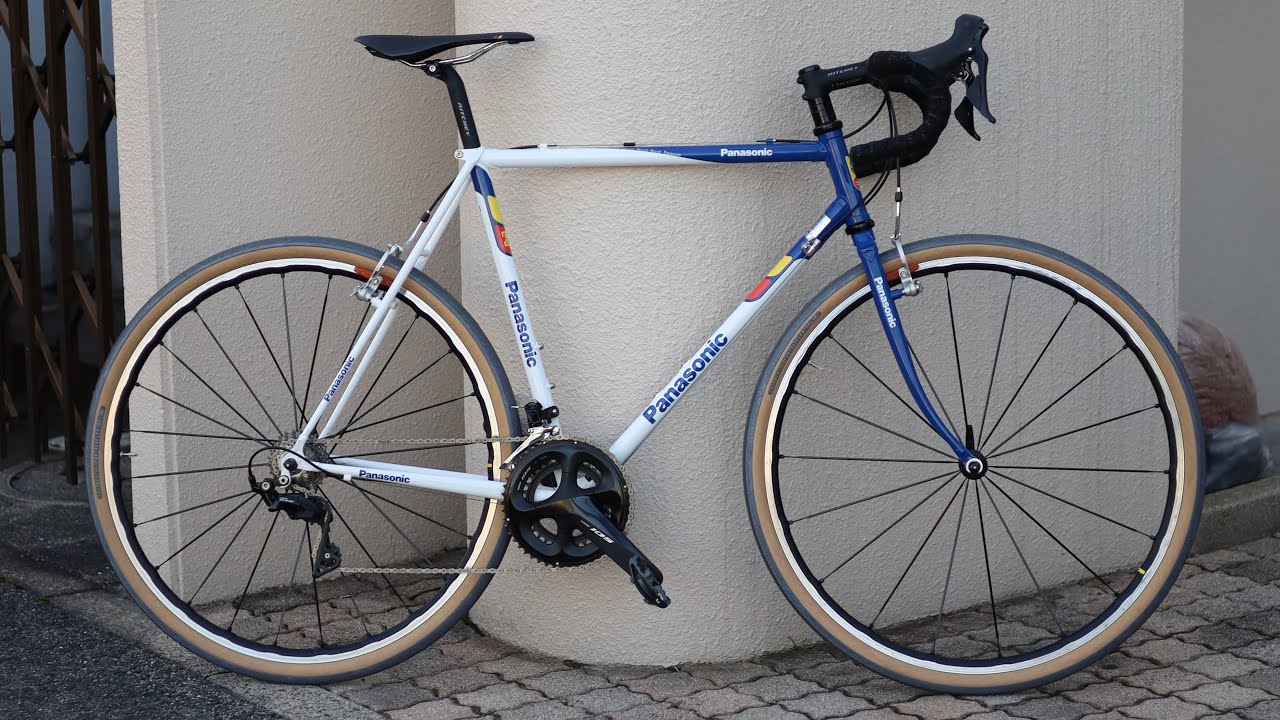 Panasonic 自作ロードバイク 49cm Lite Pro 47T 105 パナソニック