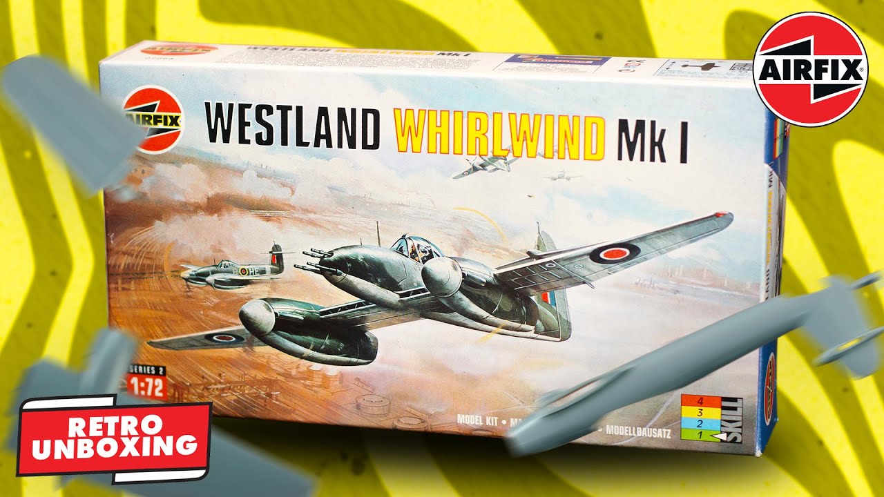 Westland Whirlwind Mk. I | Retro Unboxing Airfix - YouTube