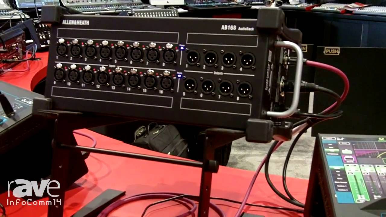 InfoComm 2014: Allen & Heath Announces New Portable AB-168 Audio