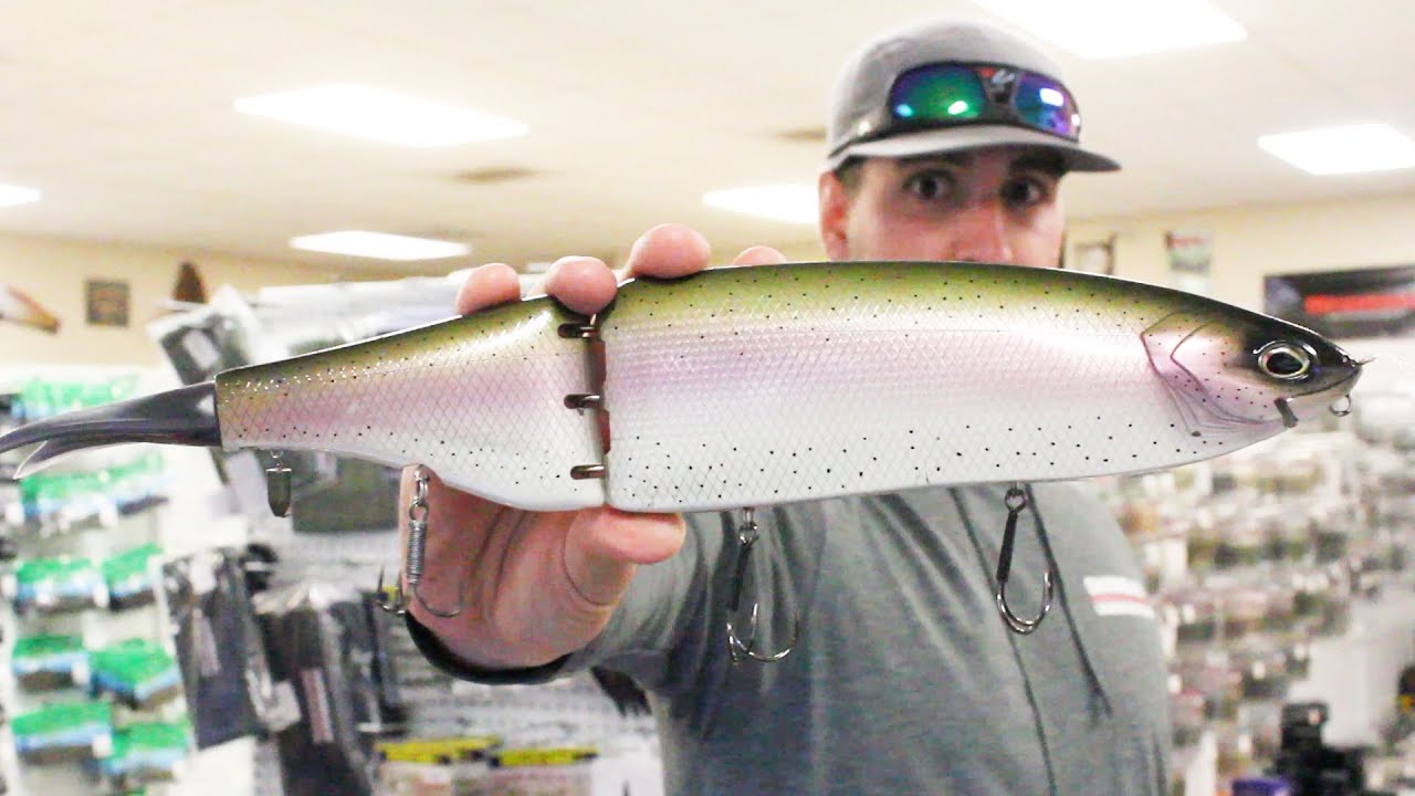 The BIGGEST BASS lure EVER - YouTube