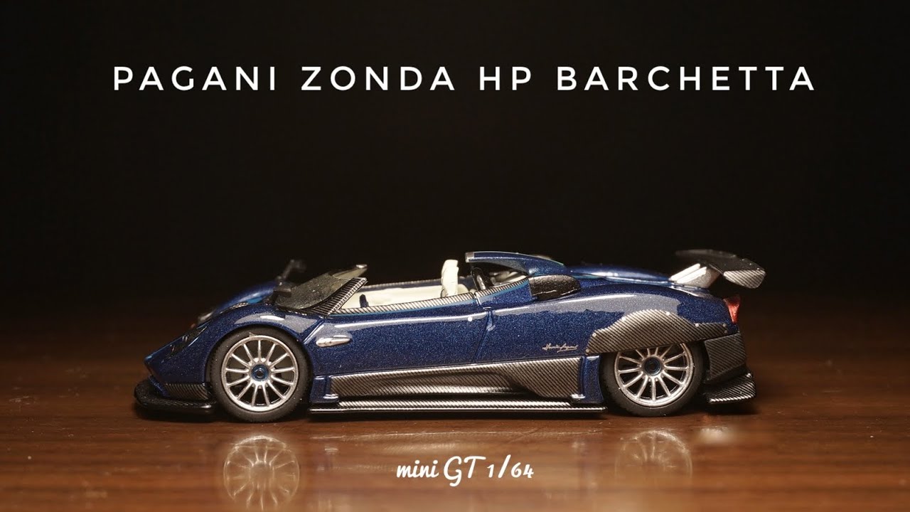 It's a beautiful miniature car! MINI GT's new Pagani Zonda HP