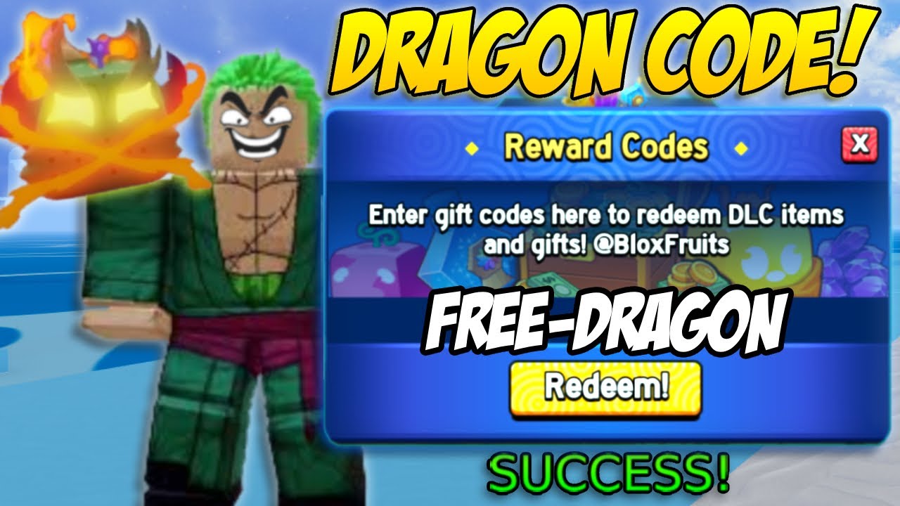 DRAGON CODE] All New Codes For BLOX FRUITS! Working Roblox BLOX