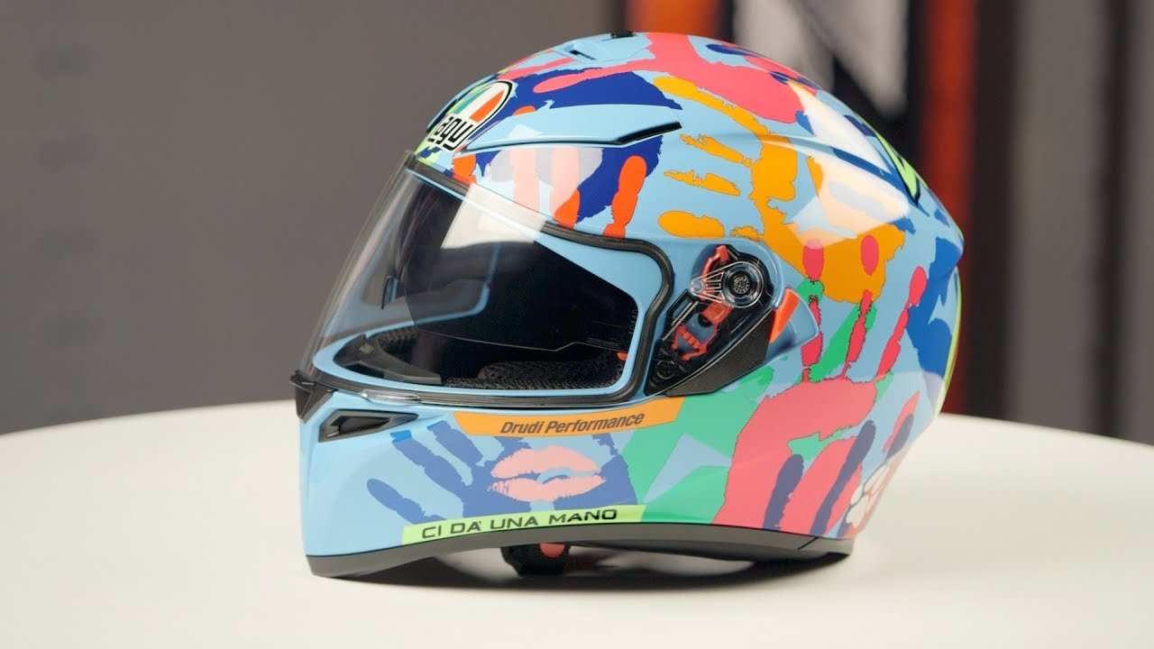 AGV K3 SV Misano 2014 Helmet Review at RevZilla.com - YouTube