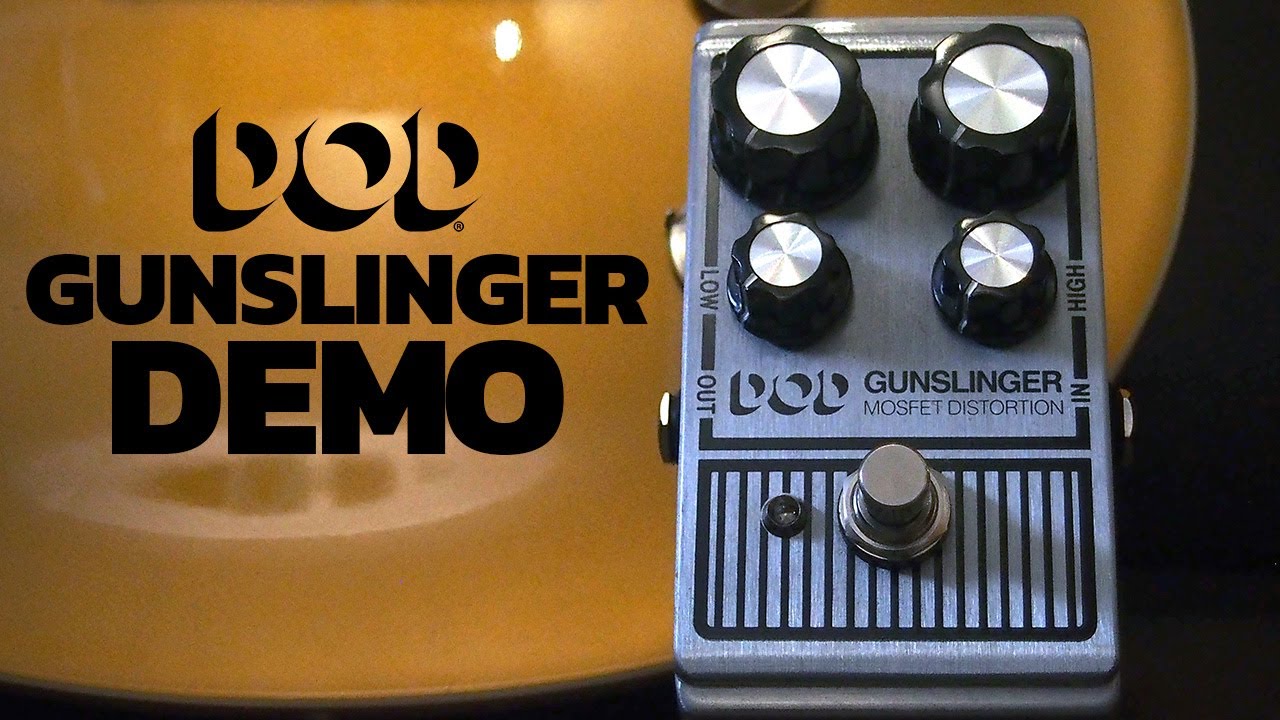 DOD Gunslinger MOSFET Distortion Demo - YouTube
