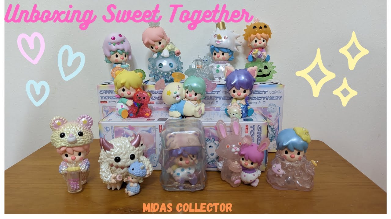 Unboxing Complete Set of Pop Mart Sweet Together (Sweet Bean x