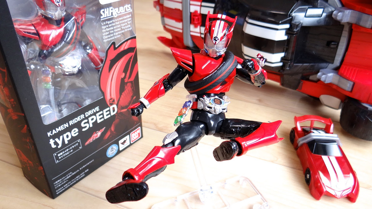 Come along for the ride! S.H.Figuarts Kamen Rider Drive Type Speed