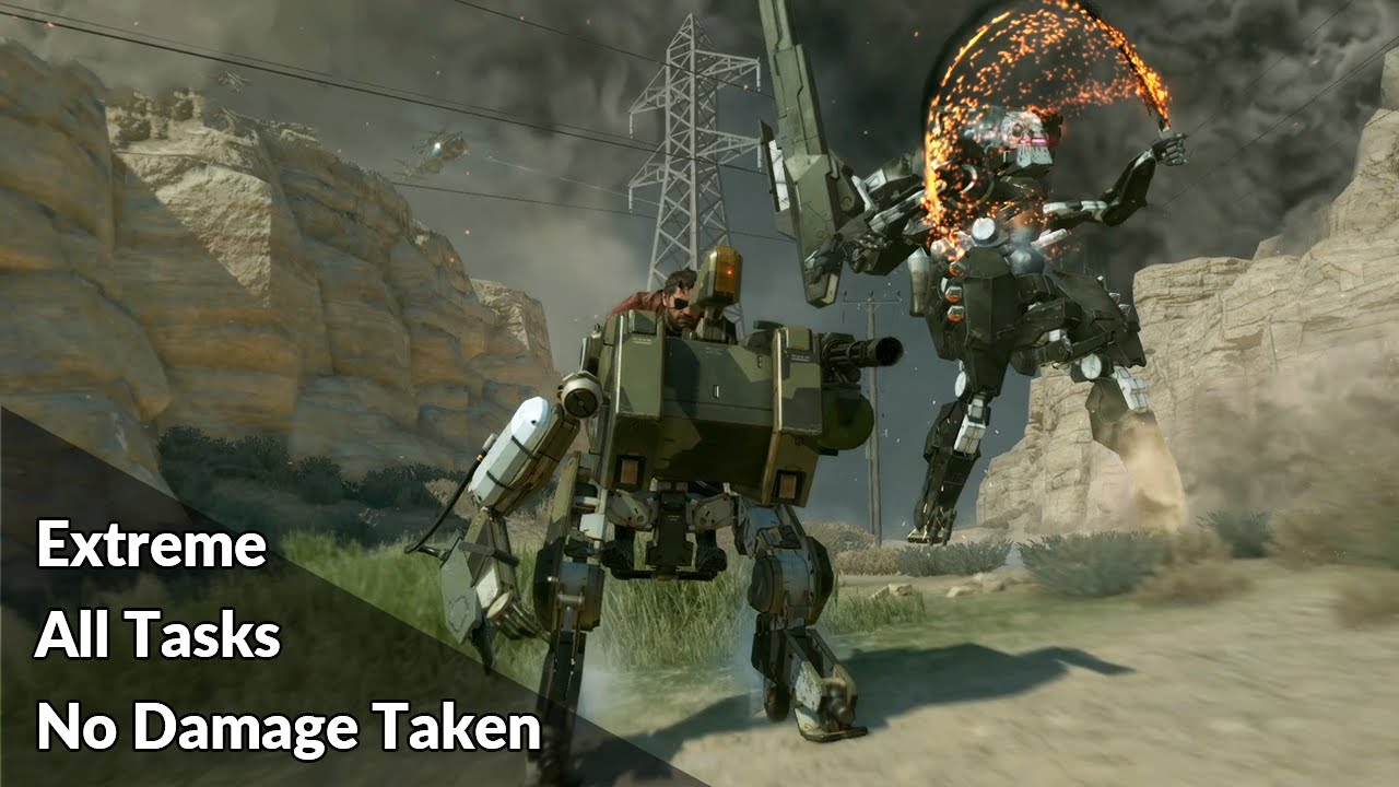 MGSV サヘラントロプス[全タスク/ Extreme/ ノーダメージ / D-Walker