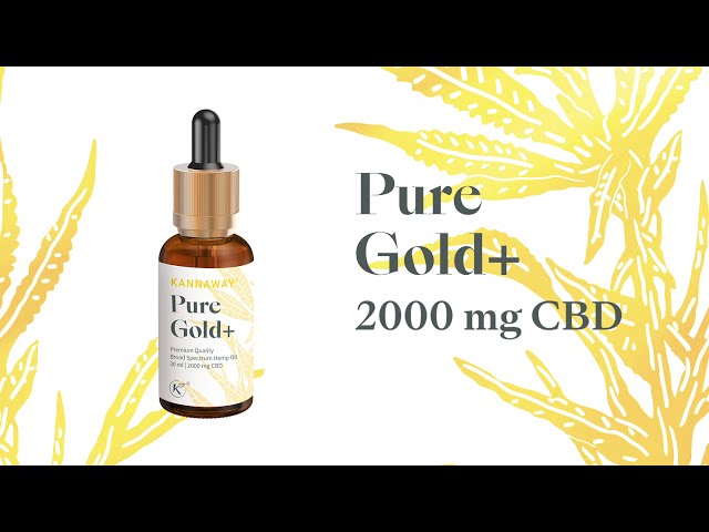 Announcing Kannaway Pure Gold + (2000 mg CBD) | Kannaway Europe