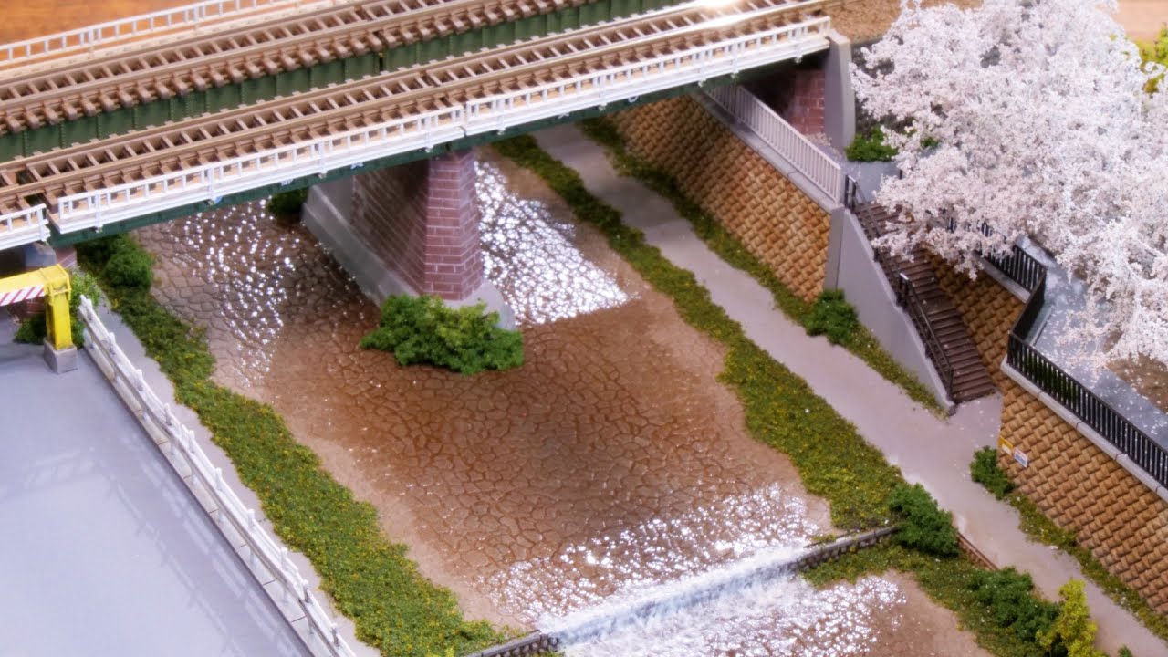 煉瓦橋のある風景 ジオラマ 煉瓦橋のある風景 ジオラマ 煉瓦橋のある