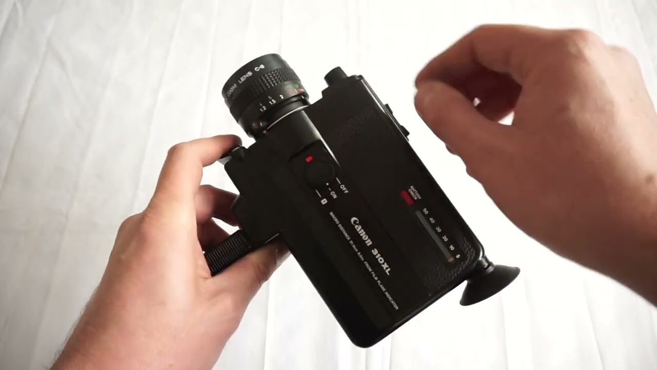 Canon 310 XL super 8 camera film testing + loading film | For sale