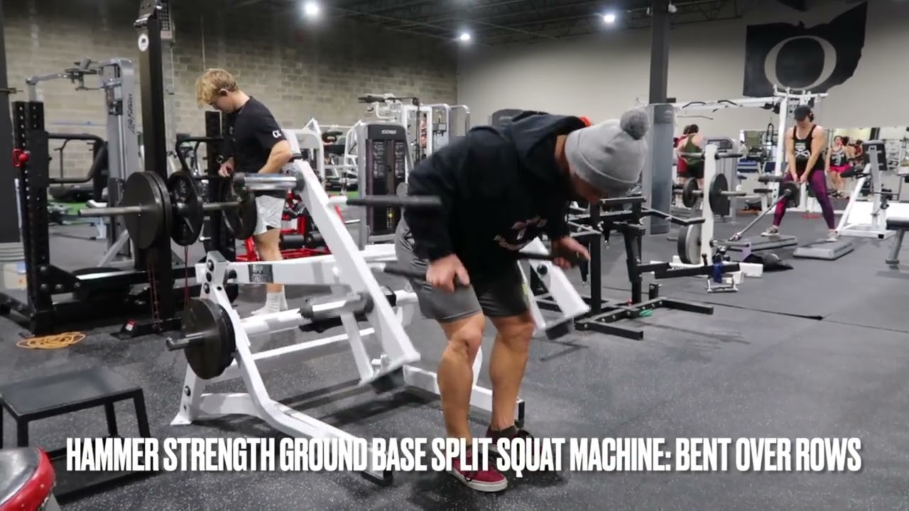 GROUND BASE SQUAT／LUNGE - HAMMER STRENGTH - YouTube