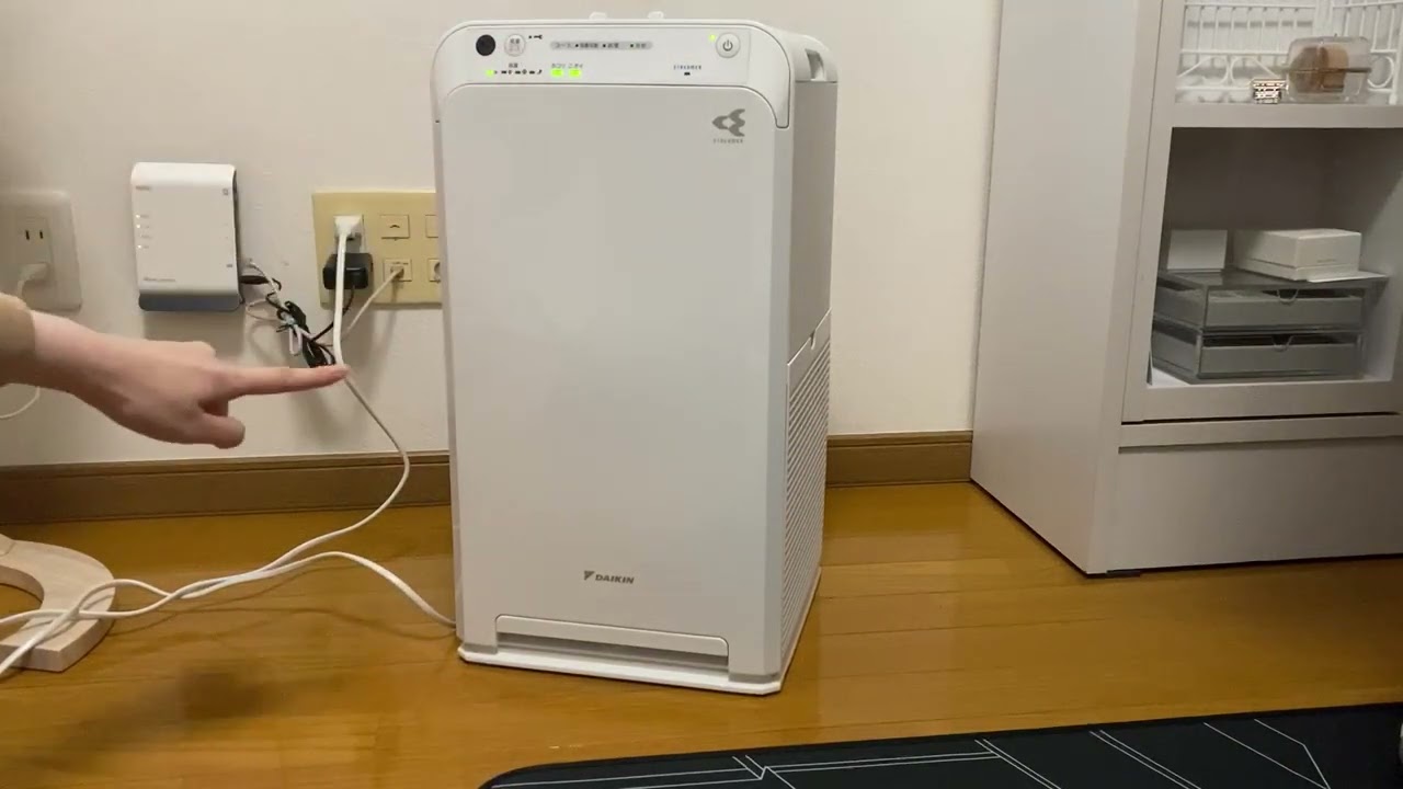 ダイキンの空気清浄機 ACM55Zをレビュー！充実の清浄機能の実力を調査