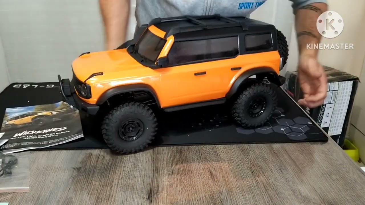 Crawler rc 1/10 2023. HB R1001 . Wilderness. HB TOYS. Ford Bronco
