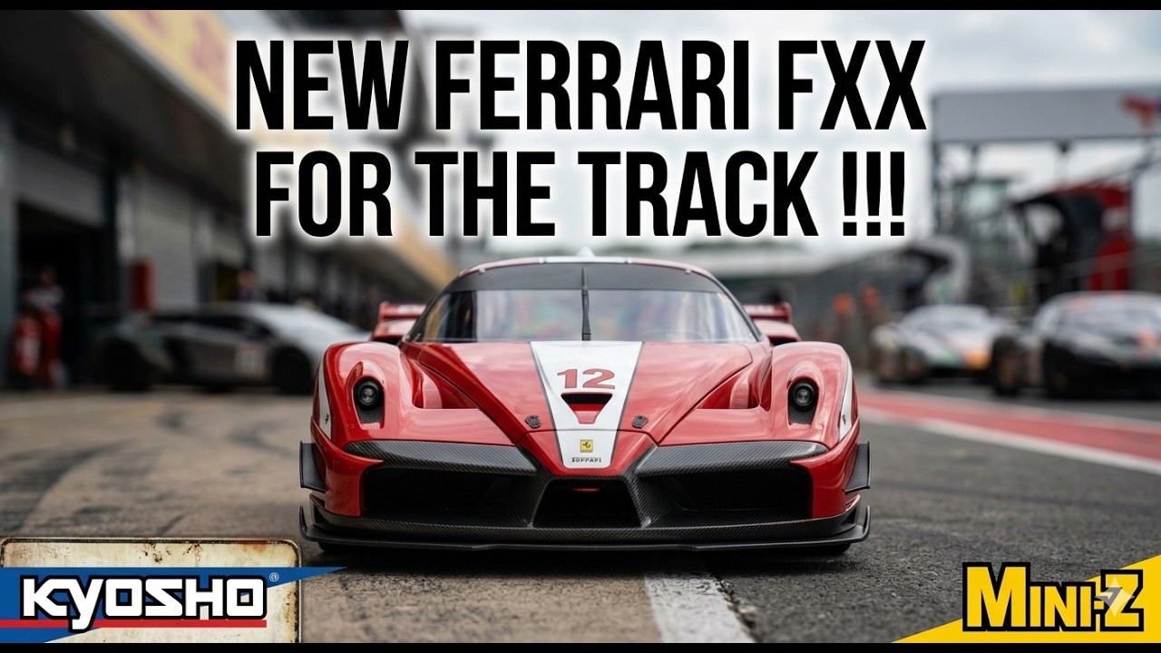New Kyosho Mini-Z Ferrari FXX For The Track! - YouTube