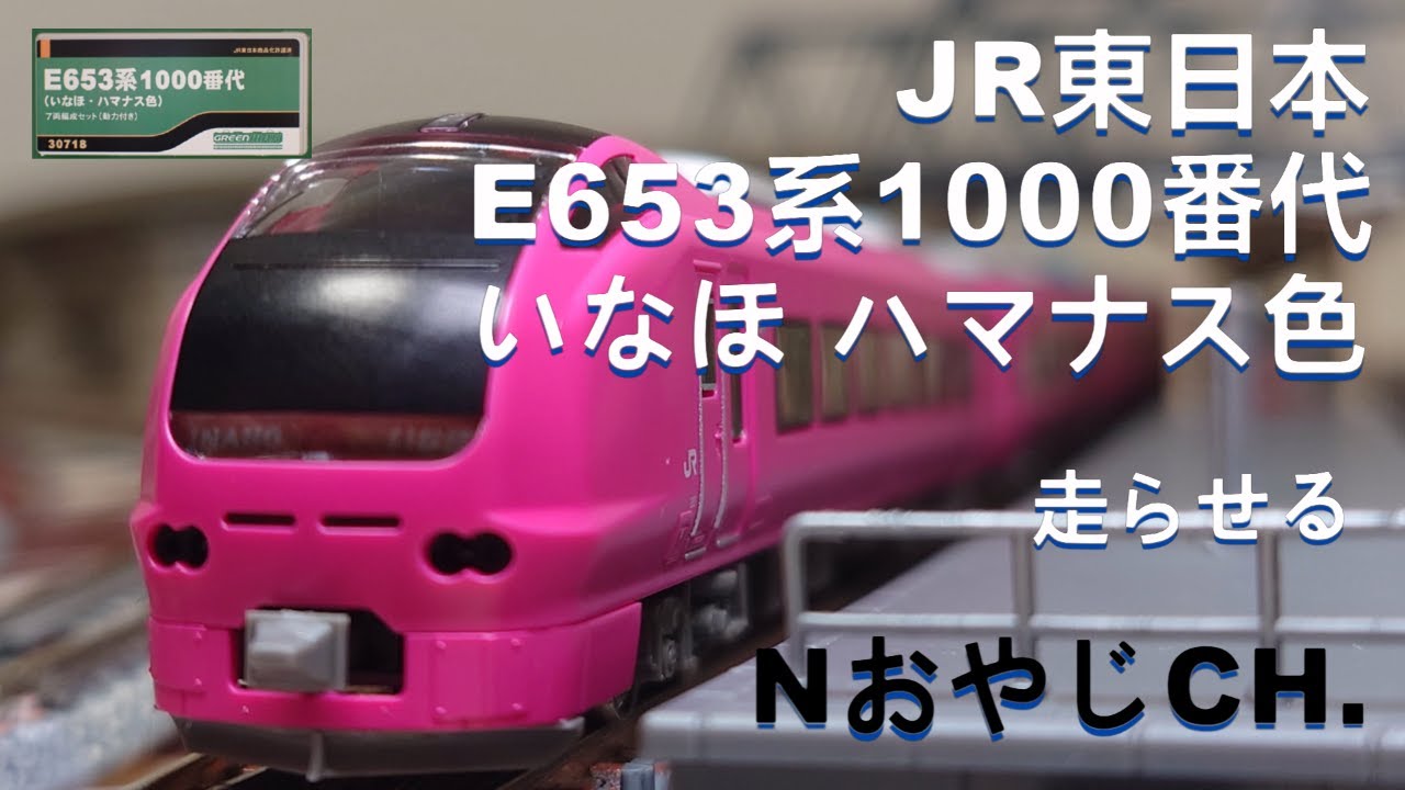 JR東日本 E653系1000番代 ハマナス色 いなほ〈GREENMAX 30718〉 n