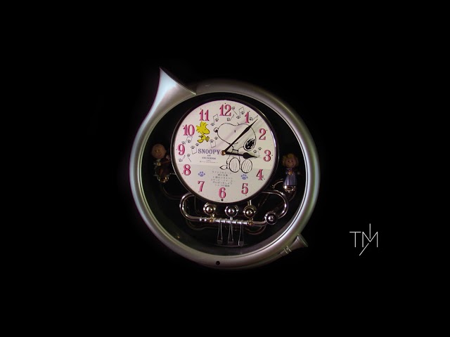 All Melodies | CITIZEN x PEANUTS Snoopy M725 Clock - 4MH725-M19