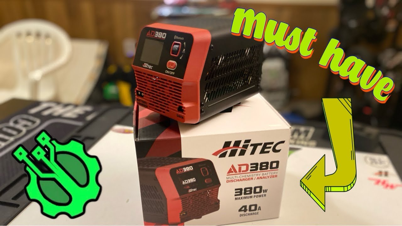 hitecrcdusa AD380 1st look and quick run thru of this NEW lipo