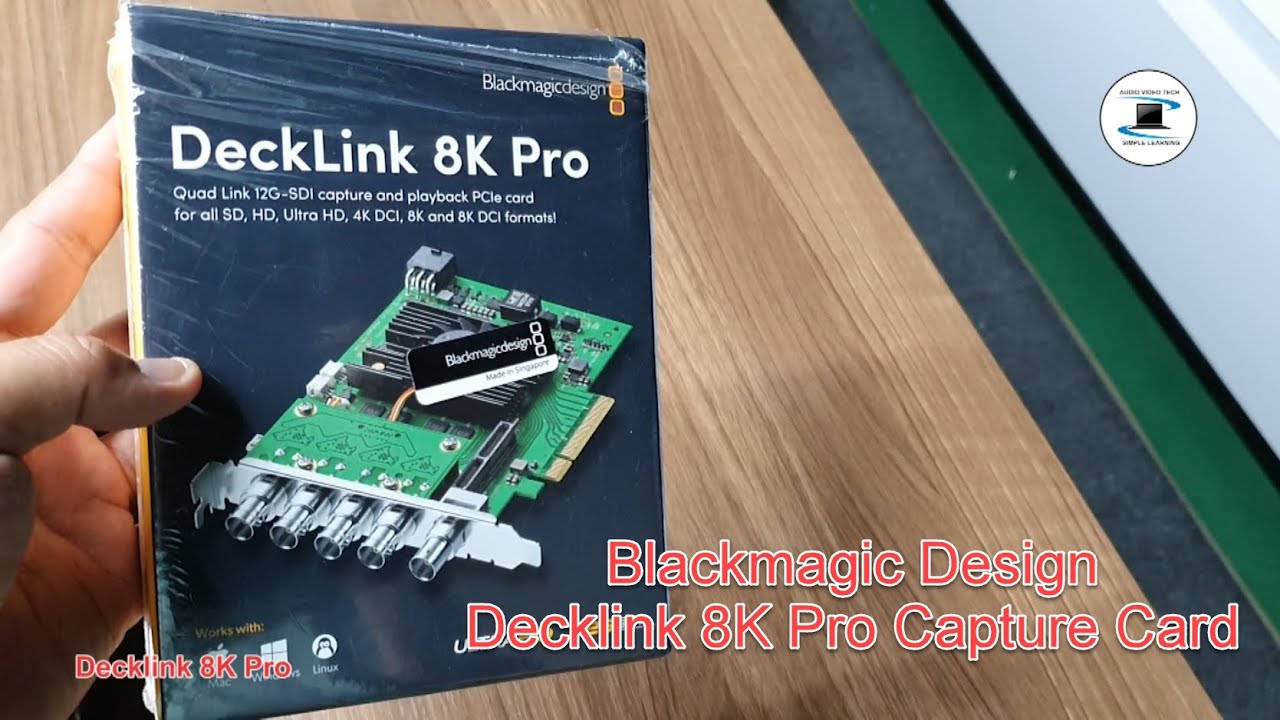 DeckLink 8K Pro キャプチャーボード Blackmagic Design Decklink 8K