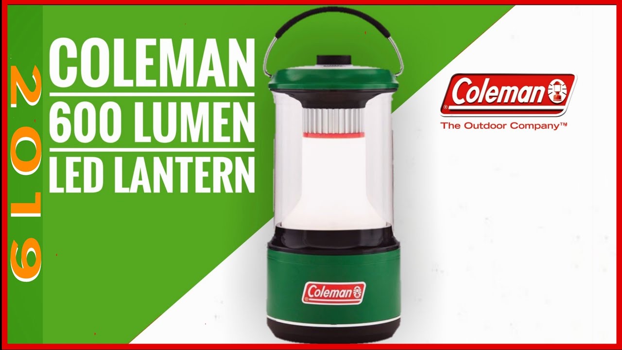 The best new car camping lantern 2019, The Coleman 600 lumen