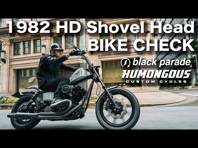 HD 1982 FXE]BIKE CHECK ショベルヘッドバイクチェック ep.3 [Black