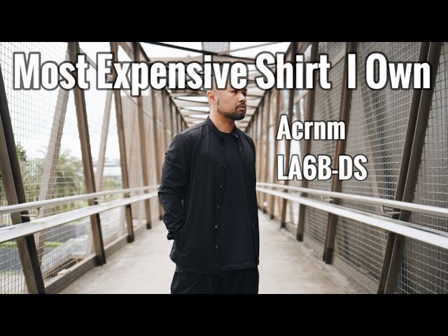 Acronym LA6B DS is the most Expensive shirt I've purchased - YouTube